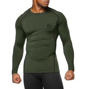 New Arrival Breathable <b>Men</b> <b>Compression</b> <b>Shirts</b> Premium Quality Gym Wear Custom Made <b>Compression</b> <b>Shirt</b> For <b>Men</b> - Product Image 6