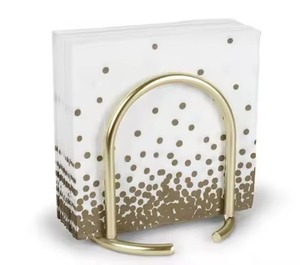 Elegant Tabletop Metal Napkin Stand For <b>Dining</b> <b>Table</b> And Kitchen Decorative Tissue Stand For Home Office And Restaurant Setting - Product Image 1