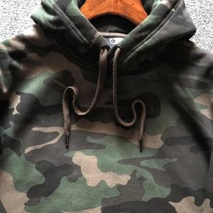 Sudadera con Capucha de Forro Polar Rip-Stop de Poliéster/Algodón con Camuflaje Digital para Hombre, Sudadera Informal Extra Grande, Ropa de Calle Otoñal, Transpirable y Anti-UV - Product Image 4