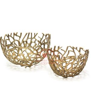 Premium Quality <b>Copper</b> Large Bowl Set 3 Disposable Serving Bowls Round Shape for Home Hotels Restaurants Best Seller Decorations - Product Image 5