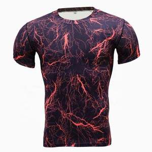เสื้อยืดพิมพ์ลายแบบซับลิเมชั่น ดีไซน์ล่าสุดจาก OEM พร้อมออกแบบลวดลายเองได้ ความแม่นยำสูง ในราคาประหยัดจากปากีสถาน - Product Image 1