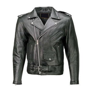 Chaqueta de Cuero para Motociclista 2026 a Bajo Precio, Ropa de Calle, Chaquetas de Cuero de Invierno para Hombre de Alta Calidad Hechas en Pakistán - Product Image 1