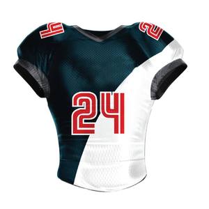 Uniforme de Fútbol Americano Personalizado, 100% Poliéster, Transpirable, de Secado Rápido, Jersey de Equipo Masculino, Talla Grande, Ropa Deportiva de Manga Corta - Product Image 6