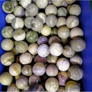 Esferas de Cristal Serpentina, Artesanía de Cristal Ecológica Hecha a Mano, Piedras Naturales Decorativas para el Hogar y Negocios - Product Image 2