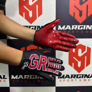 Guantes de Fútbol Americano para Exteriores, Transpirables, Talla Grande, Personalizables, Marca Privada, Duraderos, Ropa Deportiva, Guantes de Fútbol Americano para Hombre - Product Image 3