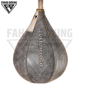 Sac de frappe de boxe en cuir de vachette de taille moyenne, personnalisé, très vendu, de haute qualité, sac de frappe robuste en tissu Oxford - Product Image 2