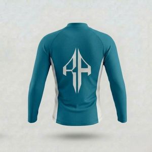 Maillots de cyclisme pour hommes à fermeture éclair intégrale, personnalisables avec logo, de haute qualité, 100 % polyester, par RIVIAN ATLANTIC - Product Image 5
