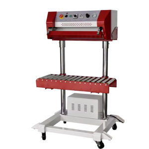 Selladora de Impulso Eléctrica de Sobremesa Hualian de 600 mm, Máquina Selladora Neumática de Bolsas y Películas de Alta Resistencia para Envasado Industrial de Bebidas - Product Image 2