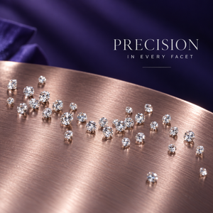 Diamantes Sueltos Distintivos |   Diamantes Cultivados en Laboratorio, Corte Brillante Redondo, Color GH, Claridad SI, 0.009-0.023 CT, 1.2-1.8 MM, Tamaño Estrella, Gemas Finas - Product Image 4