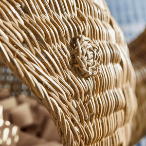 Adorable Rattan Whale Shape <b>Toy</b> <b>Basket</b> Handmade Eye-Catching Animal Shape Kids <b>Storage</b> <b>Storage</b> <b>Basket</b> For Children's Room - Product Image 2