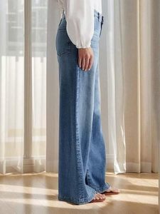 Women's Sexy Cute Solid Summer Full Length Denim Blue Casual Regular Fit 100% Cotton <b>Spring</b> Style Jeans - Product Image 2