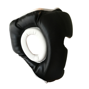 OEM Customized Durable PU Portable Boxing Helmets Training Head Guard Double Visor Face Protector MMA Martial Children Skating - Product Image 3