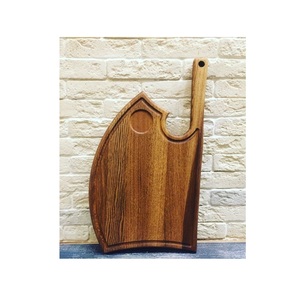 Tabla de Preparación de Madera Rústica para Picar, Rebanar, Cortar en Cubos, Tallar, Amasar y Organizar Espacios de Trabajo Culinarios - Product Image 4