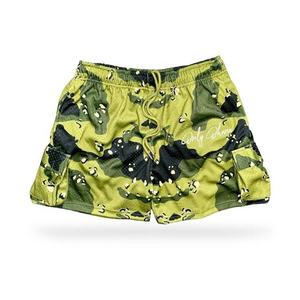 กางเกงขาสั้นกีฬาตาข่ายพิมพ์ลายคุณภาพสูงสำหรับฤดูร้อน กางเกงบาสเก็ตบอลตาข่ายแบบซับลิเมชั่นพร้อมกระเป๋า - Product Image 1