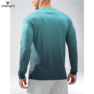 Camiseta de Compresión de Manga Larga Estilo MMA, Protección UV, Transpirable, con Estampado por Sublimación - Product Image 3