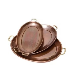 Rectangular Metal Decorative <b>Tray</b> with <b>Gold</b> Antler Handles Contemporary Animal Theme Design Decorative <b>Serving</b> <b>Trays</b> - Product Image 4
