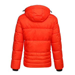Blouson matelassé imperméable personnalisé pour homme, respirant, avec col montant et fermeture éclair, idéal pour l'extérieur - Vente en gros - Product Image 3