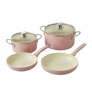 Juego de Utensilios de Cocina Antiadherentes de Cerámica para Estufas de Gas e Inducción, Construcción de Aluminio, Apto para Lavavajillas, Ecológico - Product Image 2