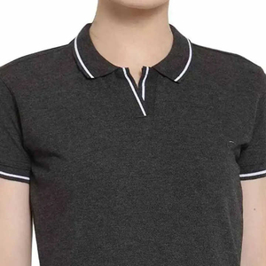 เสื้อโปโลแขนสั้นผู้หญิงผ้าฝ้ายทรงเข้ารูประบายอากาศได้ดีน้ำหนักเบาเสื้อลำลองฤดูร้อนนุ่มสบายคอปกคลาสสิกที่สมบูรณ์แบบ - Product Image 5