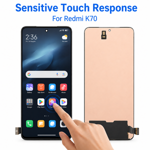 หน้าจอสัมผัส LCD คุณภาพสูงสำหรับการเปลี่ยน K70 Mi ชุดประกอบหน้าจอสัมผัส LCD - Product Image 2
