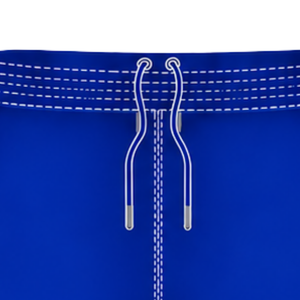 Pantalones Cortos de Rugby Azul Rey y Blanco con Cintura Elástica y Cordón Ajustable para Entrenamiento Deportivo, Partidos y Equipos Deportivos, Ropa Deportiva Ligera de Rugby - Product Image 6
