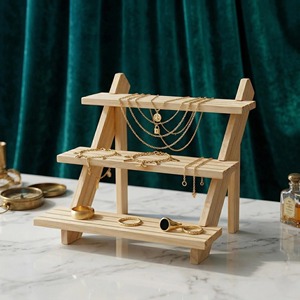 Modern Jewelry Display Organizer <b>For</b> Earrings Rings Bangles And Accessories Stand <b>For</b> <b>Dressing</b> <b>Table</b> And Shop Organization - Product Image 5