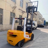 Chariot élévateur d'occasion 3t 5t 7t 10t, chariot élévateur à fourche 3m 6m 8m, petit transpalette, chariot élévateur pour conteneur, chariot élévateur à fourche TCM 3 tonnes pour conteneur