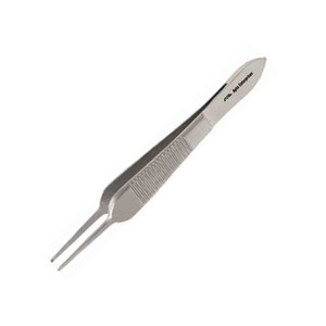 Pinza de Precisión Quirúrgica Integrada para Ligaduras, 9 cm de Longitud, Tipo St. Martin, con Dientes para Ligaduras, Manual, con Puntas de 0.7 mm - Product Image 4