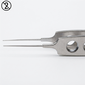 Pinzas Bonn de Alta Calidad, Cortas, 0.12mm, Pinzas Oftálmicas Microquirúrgicas para Tejidos, Acero Inoxidable, Instrumento para Cirugía Ocular - Product Image 2