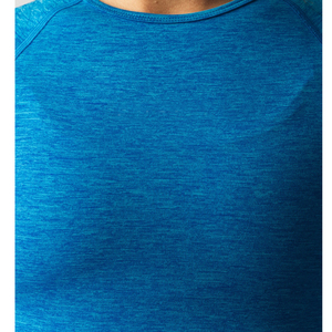 Camiseta Deportiva Corta sin Costuras para Mujer, Color Marrón, para Gimnasio, Fitness, Yoga, Entrenamiento, Ropa Deportiva Activa de Secado Rápido - Product Image 6