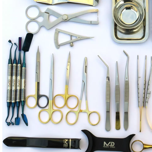 Kit PRF dentaire de qualité supérieure, ensemble de micro-chirurgie orale, porte-aiguille chirurgical, instruments d'implantation, acier inoxydable allemand, certifié CE ISO - Product Image 5