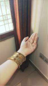 Bracelets en verre kashmiri multicolores tendance et lumineux avec perles taille émeraude, couleurs personnalisées, bijoux d'anniversaire - Product Image 3