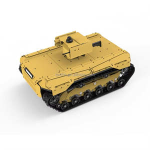 Châssis de robot multifonctionnel à chenilles en caoutchouc personnalisable pour charges lourdes, destiné à la protection incendie et à la sécurité - Product Image 4