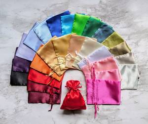 Wholesale Supplier Satin Jewellery Pouch Soft Luxury Packaging Bags for Jewelry Stores and Gift Companies - Product Image 1