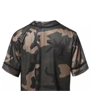 Maillot de baseball professionnel respirant sublimé, entièrement boutonné, impression personnalisée, uniforme d'équipe pour les sports du secondaire - Product Image 3