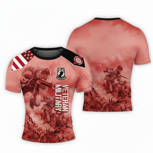 UV Protection Outdoor Apparel Stretchy Customized Brand Name Logo Short Sleeve <b>Compression</b> Rash Guards Skinny Fitted T <b>Shirts</b> - Product Image 4