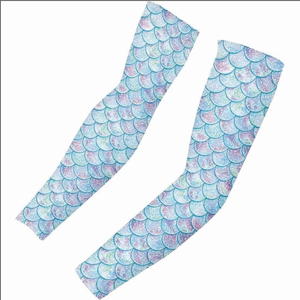 Manchons de bras de sport d'été avec protection solaire pour hommes et femmes, couvre-mains élastiques sans couture pour le basketball et le cyclisme - Product Image 5