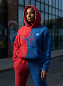 Sweats à capuche et pantalons de survêtement de qualité supérieure impression bouffante sweats à capuche surdimensionnés vêtements personnalisés sweat surdimensionné hauts Streetwear - Product Image 4