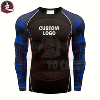 Ensemble 2 pièces de compression Rash Guard et Legging – Tenue de sport pour MMA et Boxe – Sublimation personnalisée disponible – Qualité supérieure
