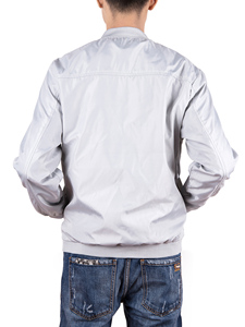 <b>Men</b> Custom Logo Bomber <b>Jacket</b> <b>Men's</b> Fashion Thick Warm Baseball Breathable Unisex Autumn Winter zipper <b>Flight</b> Bomber <b>Jacket</b> - Product Image 2