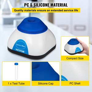 Agitatore Vortex da Laboratorio Mini 3000 RPM con Funzione Touch, Capacità 50ML, Diametro Orbitale 6mm - Essenziale per Laboratori Scientifici - Product Image 5