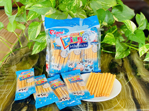 Oferta Especial: Galletas Premium Pingo Milk Stick 186g, Paquete de 9 Unidades, Venta al por Mayor Directa, OEM ODM, Muestra Gratuita, Bolsa/Sachet Enrollable, Bajas en Grasa, Dulces - Product Image 3