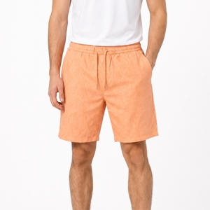 Shorts pour hommes décontractés en lin coloré, légers, respirants, élégants, confortables, de qualité supérieure, pour l'été, la plage et les loisirs - Product Image 1
