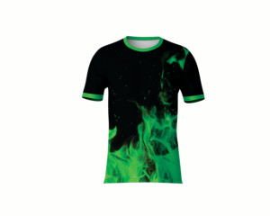 Camiseta de Poliéster 100% Sublimada, Impresión Gráfica Personalizada, Tejido de Punto de 180g, Diseño Sólido en la Parte Delantera, Ropa Casual - Product Image 5