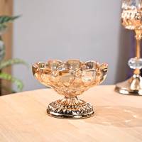 Magnifique bol à fruits et bonbons en acier inoxydable sculpté de luxe, non toxique, pour la décoration de table, la maison et la cuisine, occasions de fête