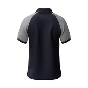 Camiseta Polo Casual de Manga Corta con Cierre para Hombre, Sublimada Personalizada, Logotipo Impreso en la Parte Delantera, Alta Calidad, Secado Rápido, Suministro OEM ODM - Product Image 3