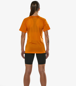 เสื้อยืดผู้หญิงแบบเรียบง่าย แขนสั้น ไม่มีลาย สไตล์ลำลอง สตรีทแวร์ สำหรับผู้หญิง - Product Image 2