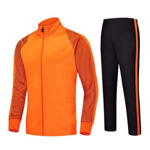 WANG SPORTS Survêtements de sport de haute qualité personnalisés deux pièces pour l'entraînement de football, avec cordon de serrage, pour hommes, décontractés, couleur unie, collection automne - Product Image 4