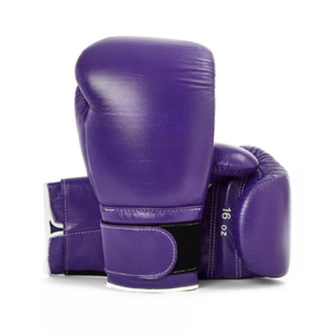 Gants de boxe en cuir de qualité supérieure avec fermeture auto-agrippante pour l'entraînement, le sparring, le MMA, le Muay Thai et les exercices sur sac de frappe. - Product Image 2