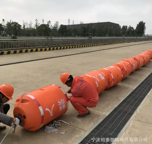 Boya Flotante de LLDPE para Dragado Marino, Pontón de PE de Alta Flotabilidad, Área de Contención de Detritos en la Superficie del Agua, Aislamiento, Resistente a los Rayos UV - Product Image 5